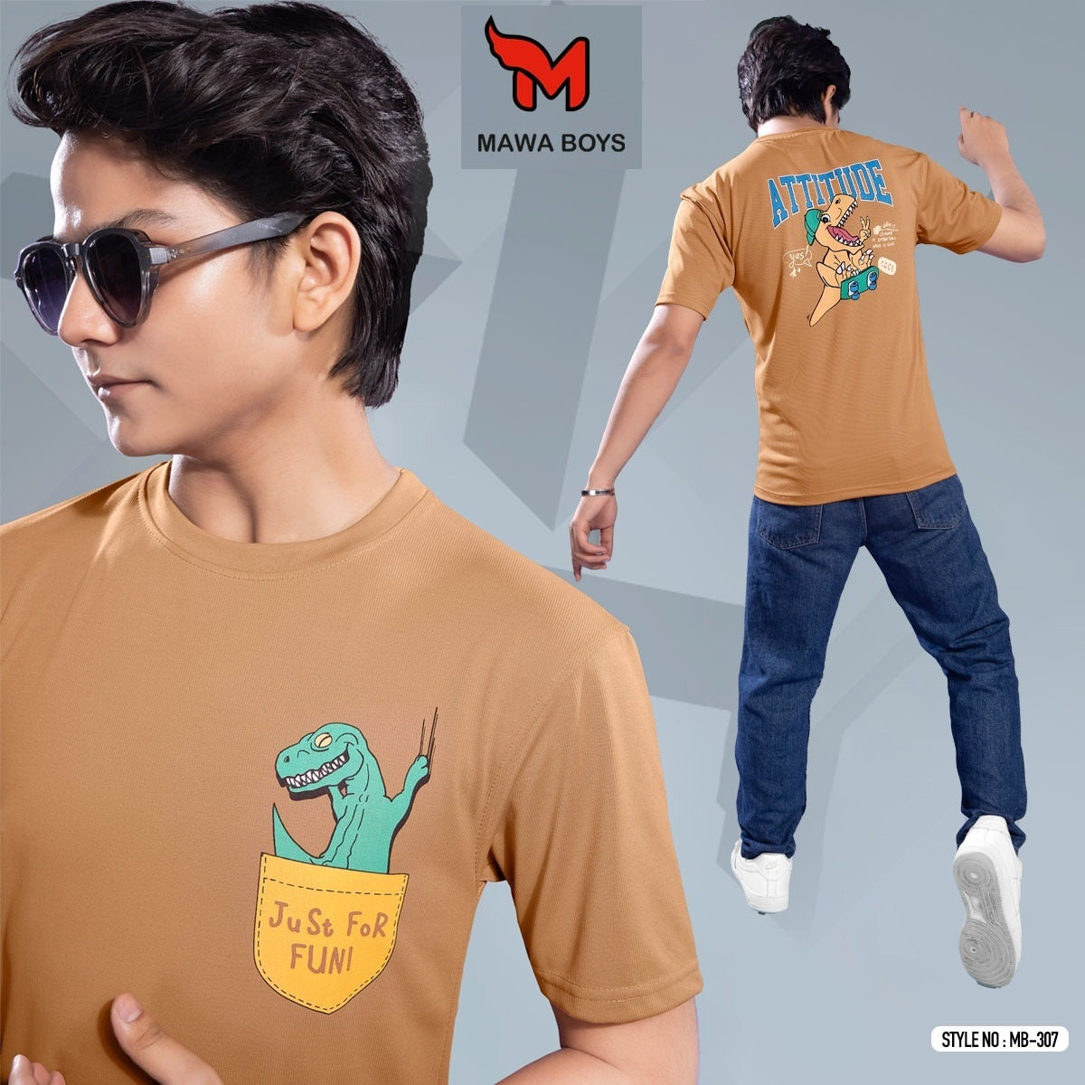 Mb 307 Mawa Imported Boys Tshirt Manufacturer India