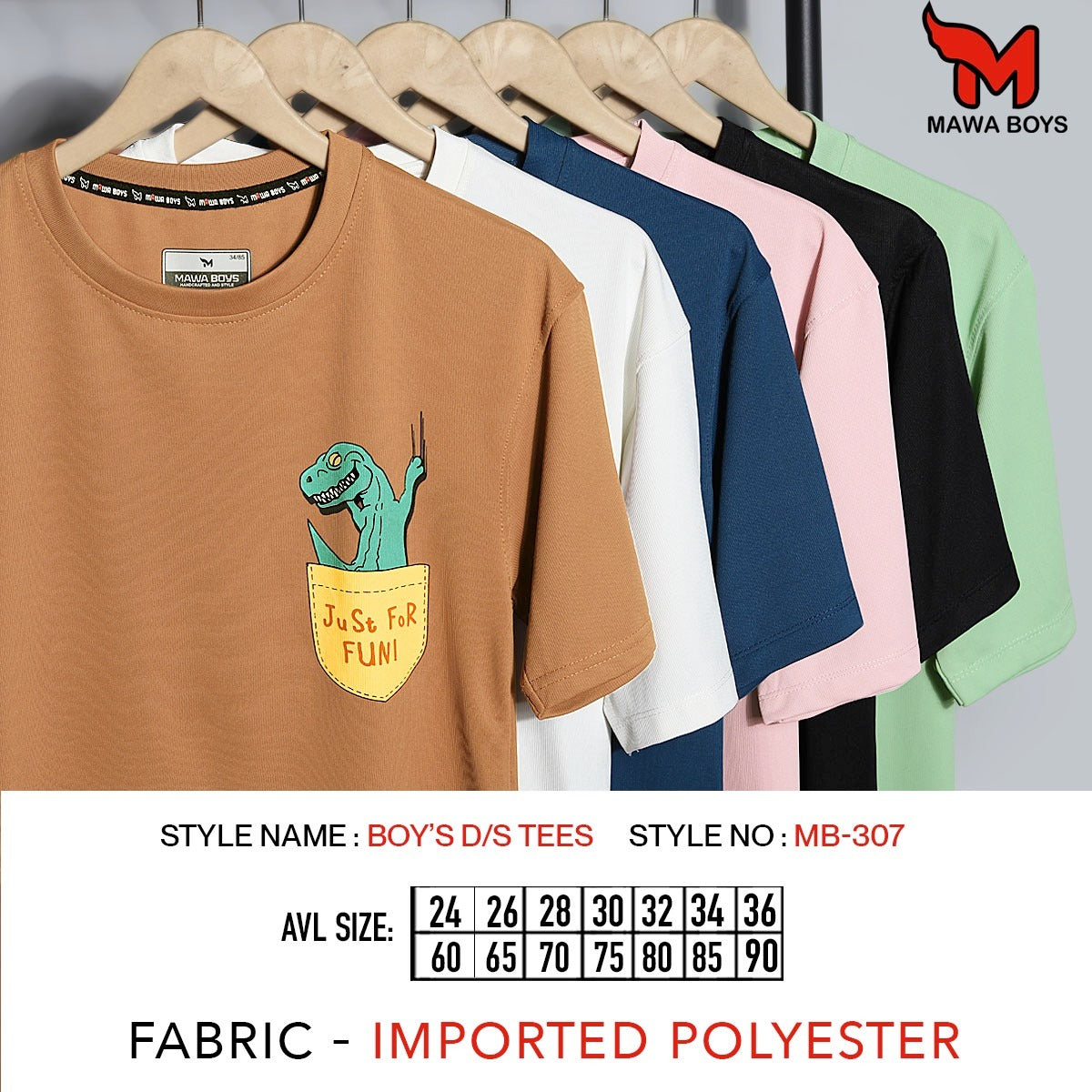 Mb 307 Mawa Imported Boys Tshirt Manufacturer India