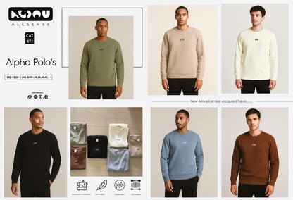 Me 1638 Allsense Jacquard Mens Tshirts Wholesaler Ahmedabad