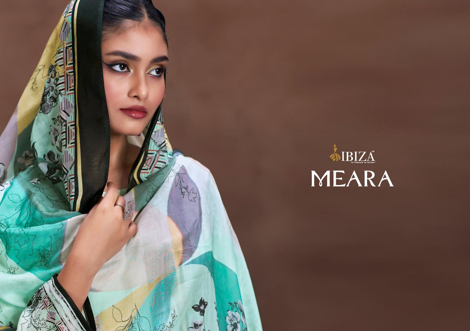 Meara Ibiza Pure Bemberg Muslin Pant Style Suits Wholesaler Gujarat