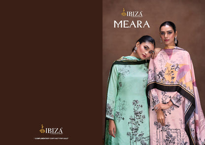 Meara Ibiza Pure Bemberg Muslin Pant Style Suits Wholesaler Gujarat