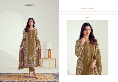 Medha Simar Pure Lawn Pant Style Suits Exporter Gujarat