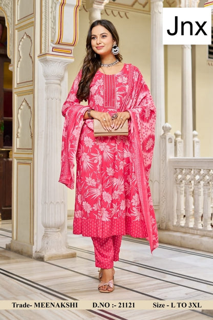 Meenakshi 2506 Jnx Capsule Print Readymade Anarkali Suits Wholesale Rate