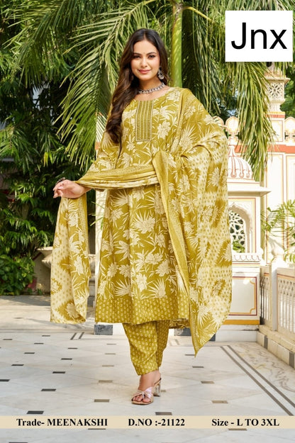Meenakshi 2506 Jnx Capsule Print Readymade Anarkali Suits Wholesale Rate