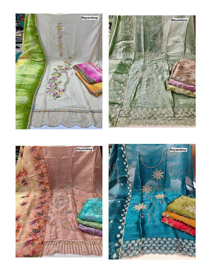 मीरा न्यू नयनदीप सलवार सूट थोक विक्रेता