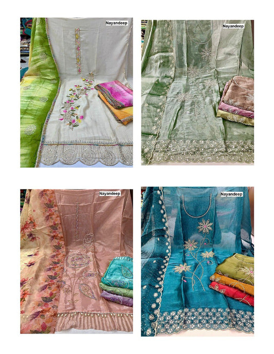 मीरा न्यू नयनदीप सलवार सूट थोक विक्रेता