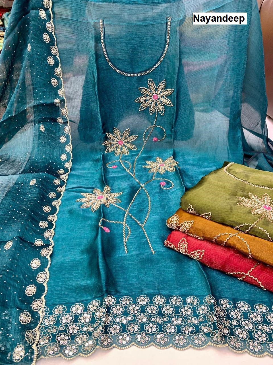 मीरा न्यू नयनदीप सलवार सूट थोक विक्रेता