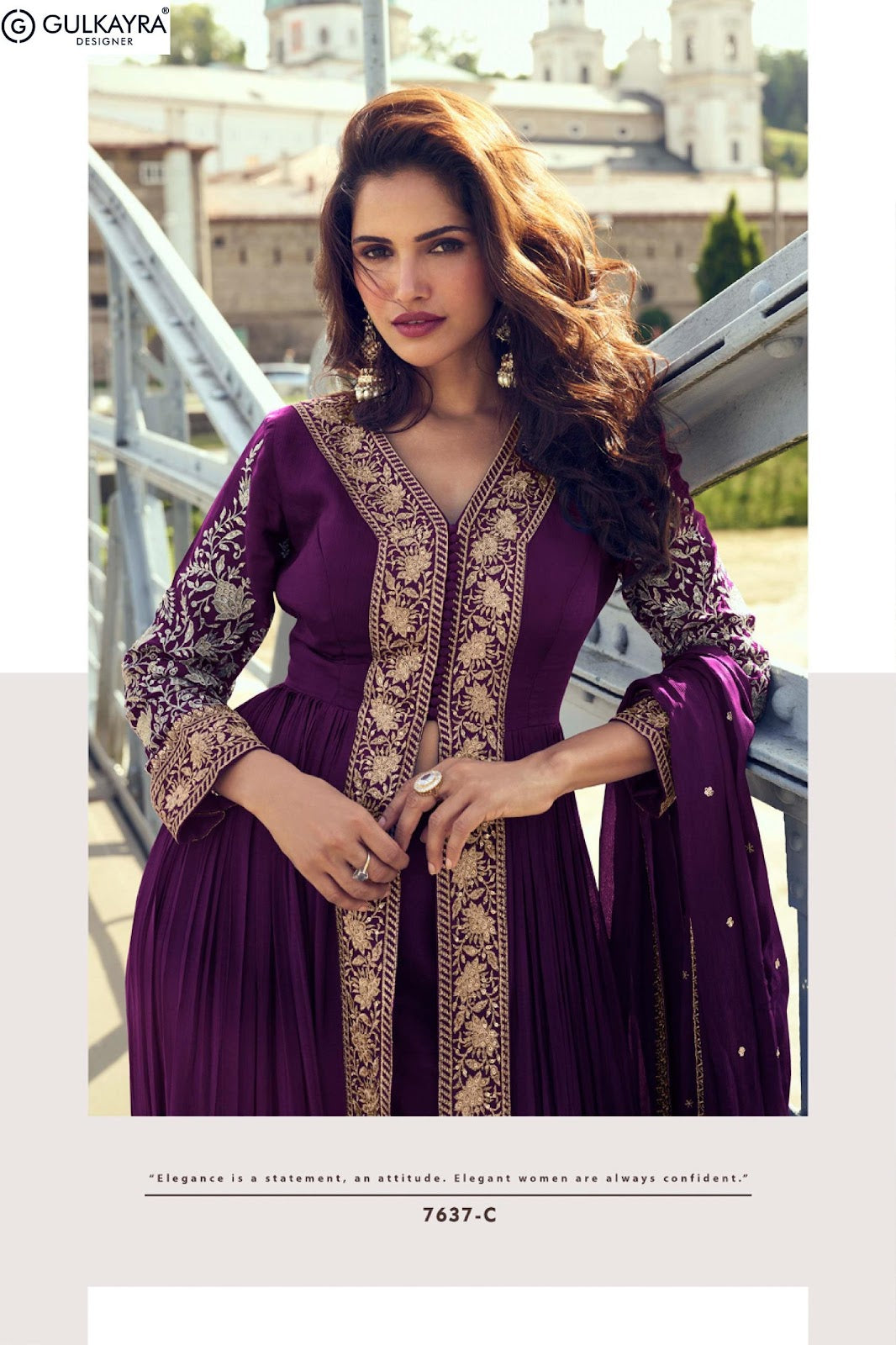 Meera Gulkayra Designer Chinnon Readymade Suits Wholesale Rate