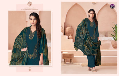 Meera Kala Fashion Pure Muslin Pant Style Suits Exporter Gujarat