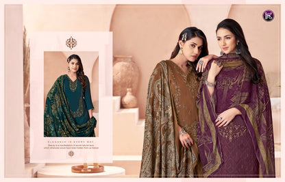 Meera Kala Fashion Pure Muslin Pant Style Suits Exporter Gujarat