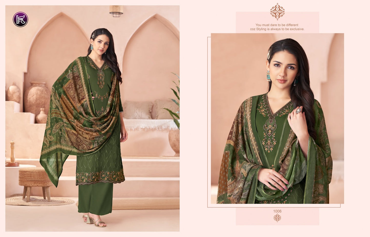 Meera Kala Fashion Pure Muslin Pant Style Suits Exporter Gujarat