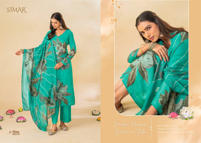 Meera Simar Viscose Muslin Pant Style Suits Exporter Ahmedabad