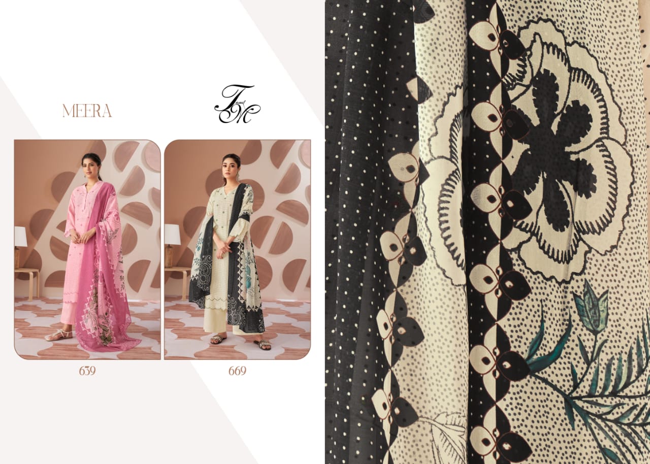 Meera Tm Viscose Plazzo Style Suits