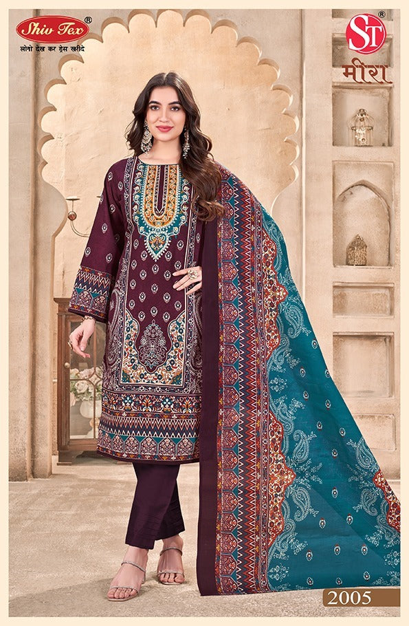 Meera Vol 2 Shiv Tex Cotton Karachi Salwar Suits Manufacturer India