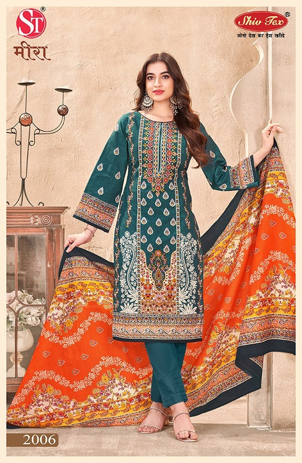 Meera Vol 2 Shiv Tex Cotton Karachi Salwar Suits Manufacturer India