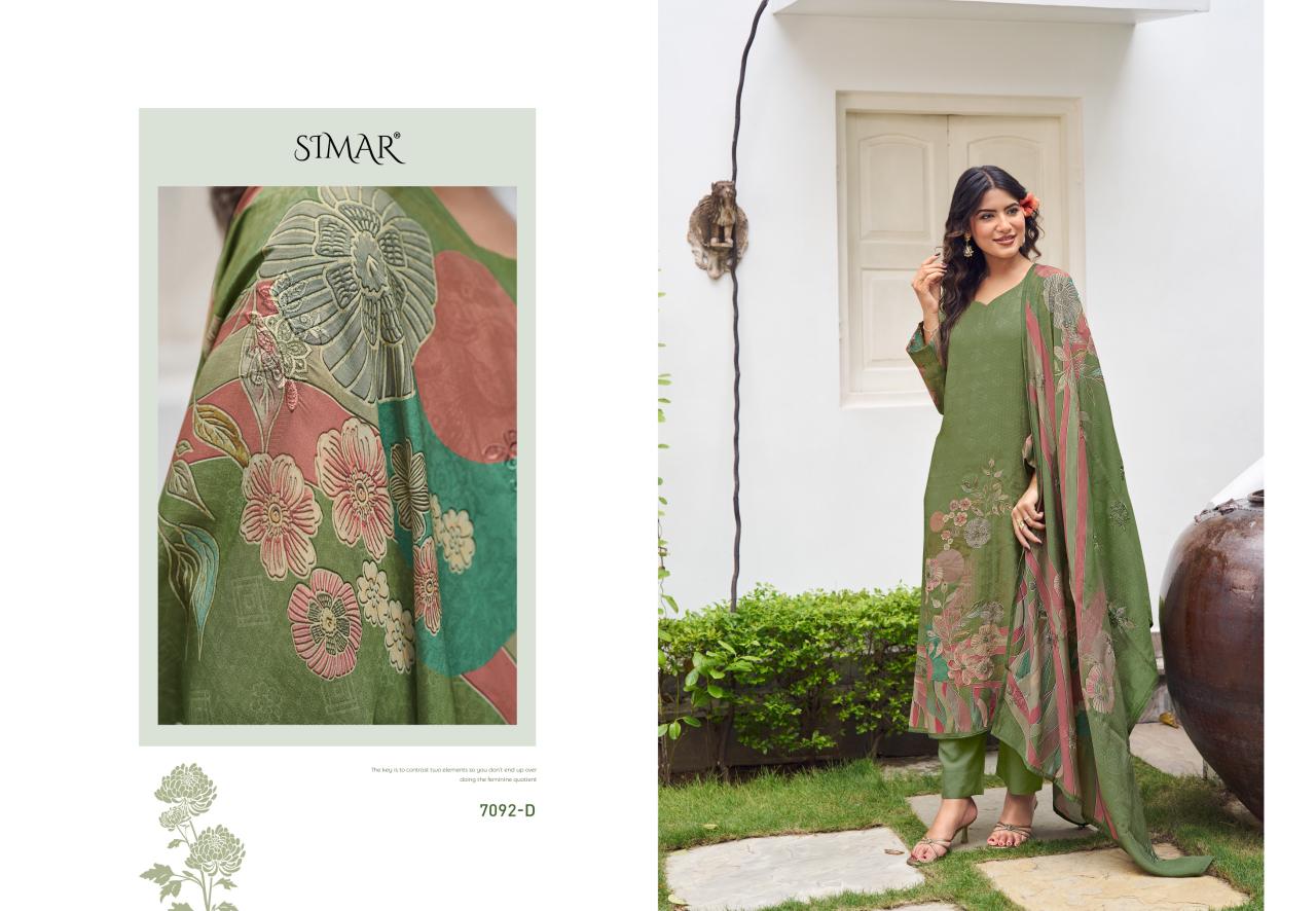 Meeree Simar Muslin Pant Style Suits Supplier Gujarat