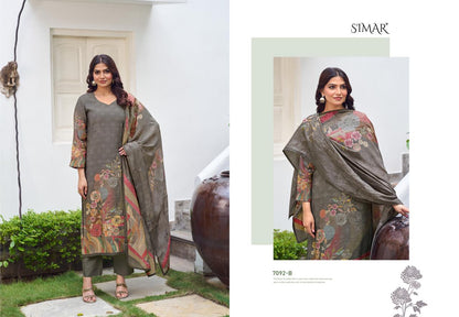 Meeree Simar Muslin Pant Style Suits Supplier Gujarat