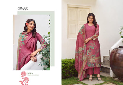 Meeree Simar Muslin Pant Style Suits Supplier Gujarat