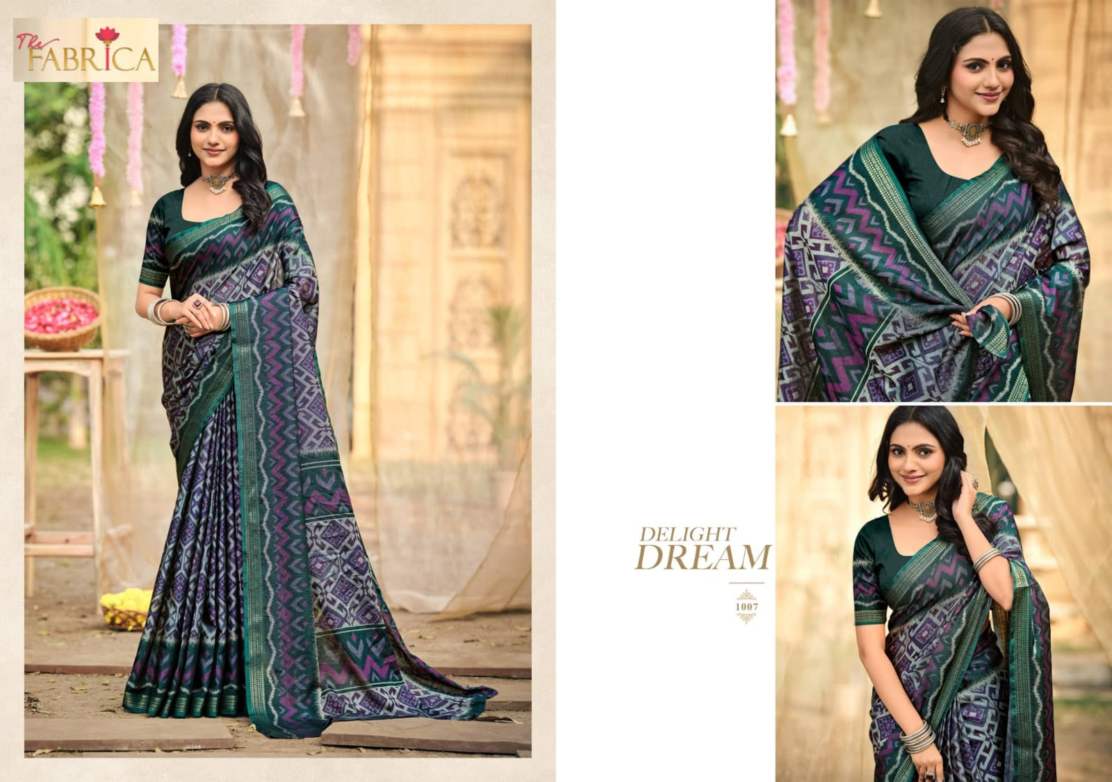 Megh Malhar The Fabrica Soft Cotton Sarees Supplier Ahmedabad