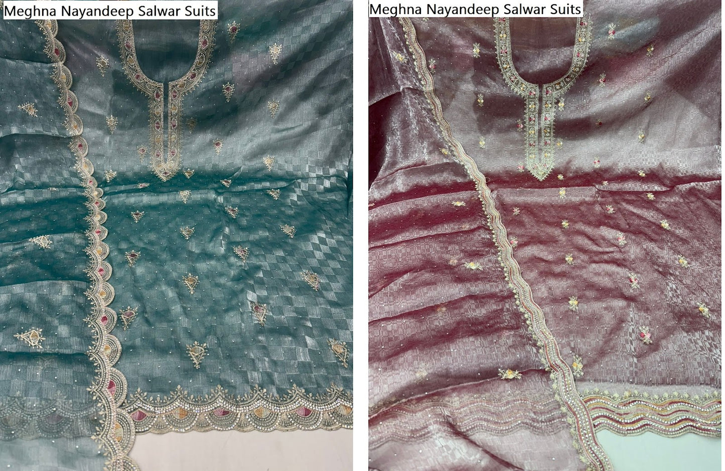 Meghna Nayandeep Burberry Salwar Suits Supplier Ahmedabad
