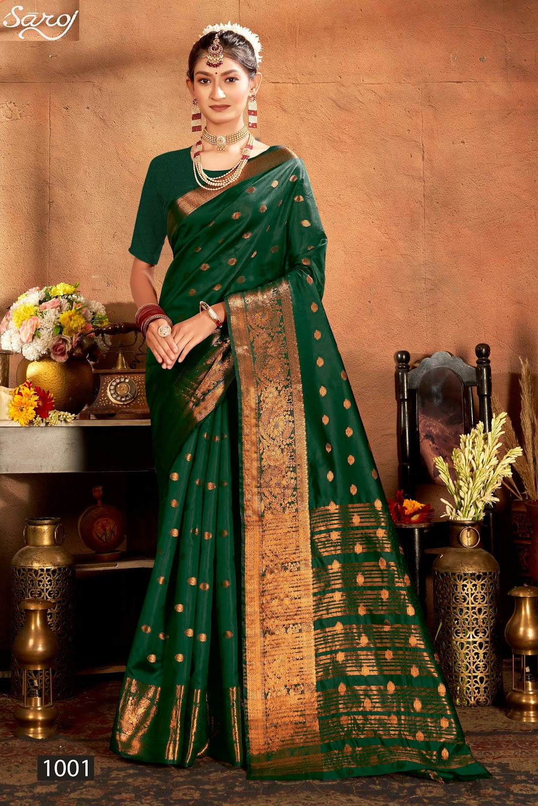 Meghraj Silk Vol 2 Saroj Soft Silk Sarees Manufacturer Ahmedabad