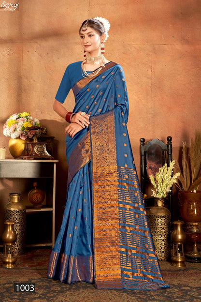 Meghraj Silk Vol 2 Saroj Soft Silk Sarees Manufacturer Ahmedabad
