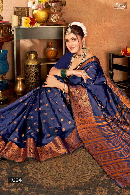 Meghraj Silk Vol 2 Saroj Soft Silk Sarees Manufacturer Ahmedabad