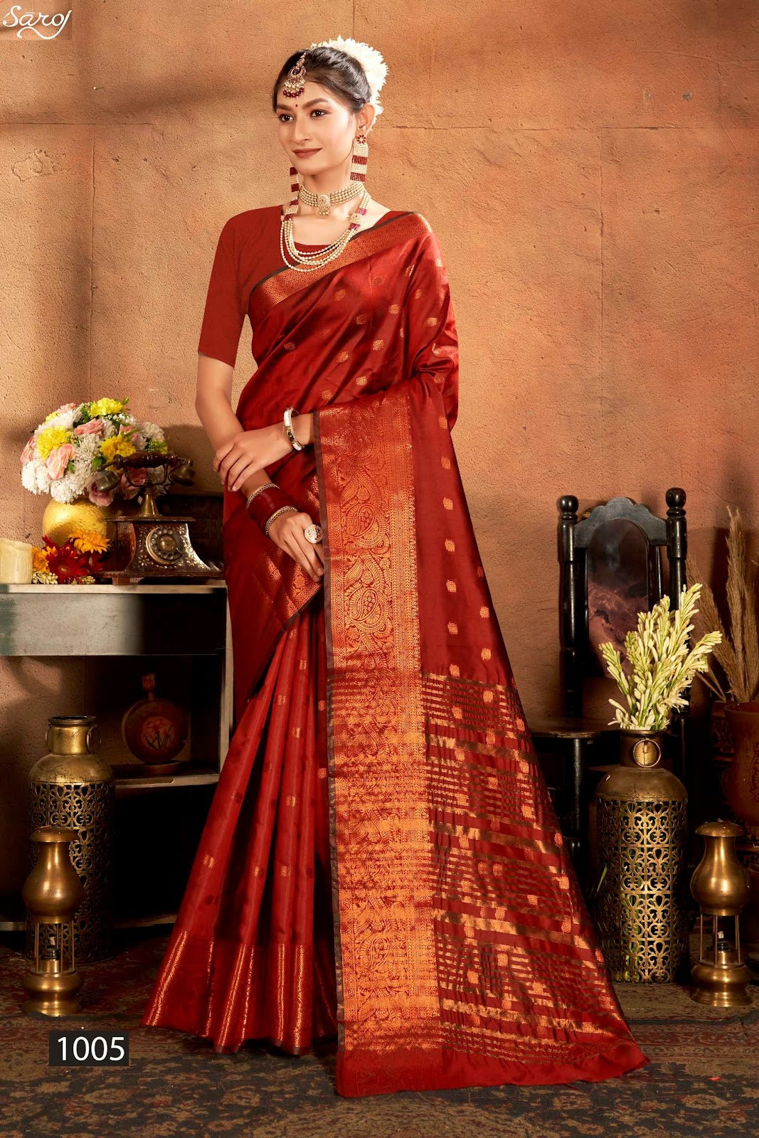 Meghraj Silk Vol 2 Saroj Soft Silk Sarees Manufacturer Ahmedabad