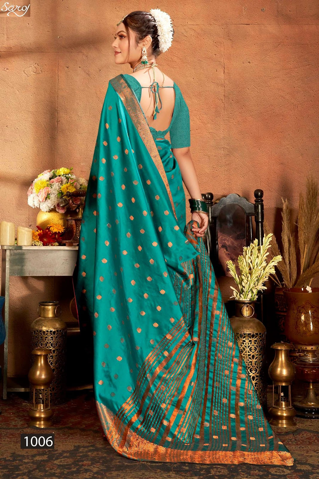 Meghraj Silk Vol 2 Saroj Soft Silk Sarees Manufacturer Ahmedabad