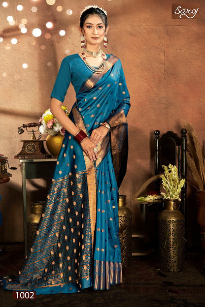 Meghraj Silk Vol 3 Saroj Soft Silk Sarees Wholesale Rate