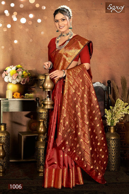 Meghraj Silk Vol 3 Saroj Soft Silk Sarees Wholesale Rate