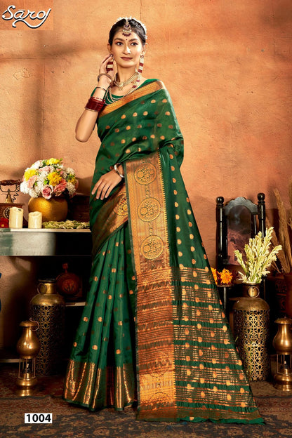 Meghraj Silk Vol 5 Saroj Soft Silk Sarees Exporter Ahmedabad