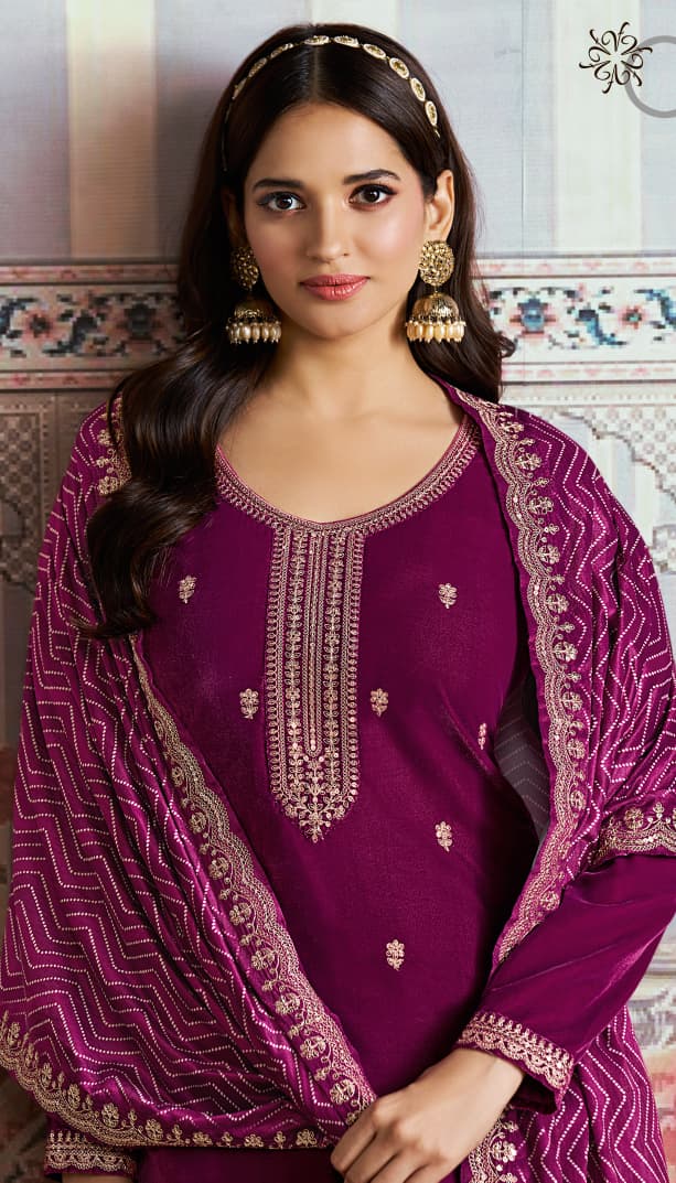 Mehar Kuleesh Vinay Fashion Llp Velvet Suits Supplier Gujarat