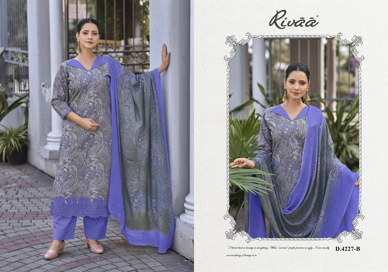 Mehar Rivaa Lawn Pakistani Salwar Suits Supplier India