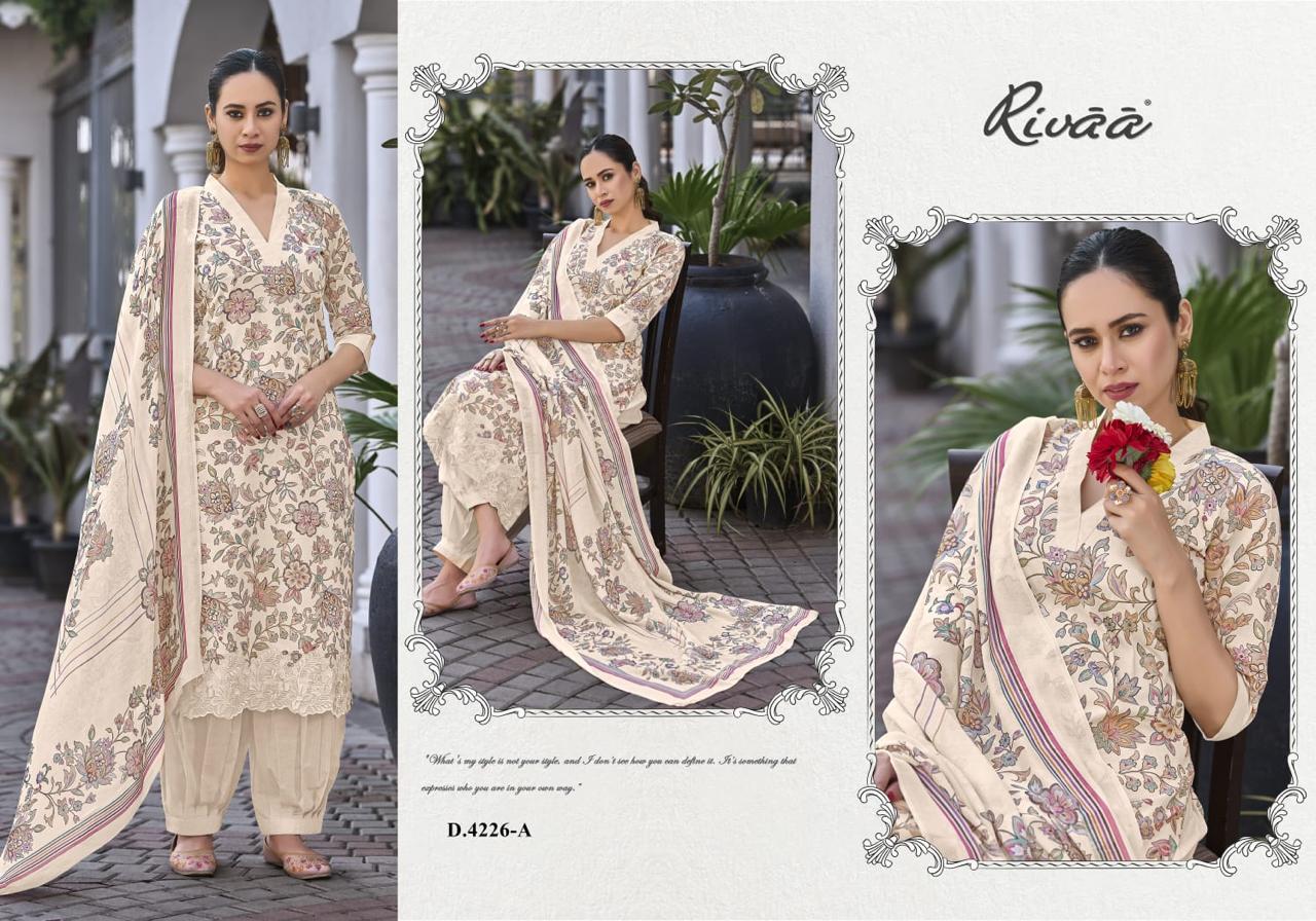Mehar Rivaa Lawn Pakistani Salwar Suits Supplier India