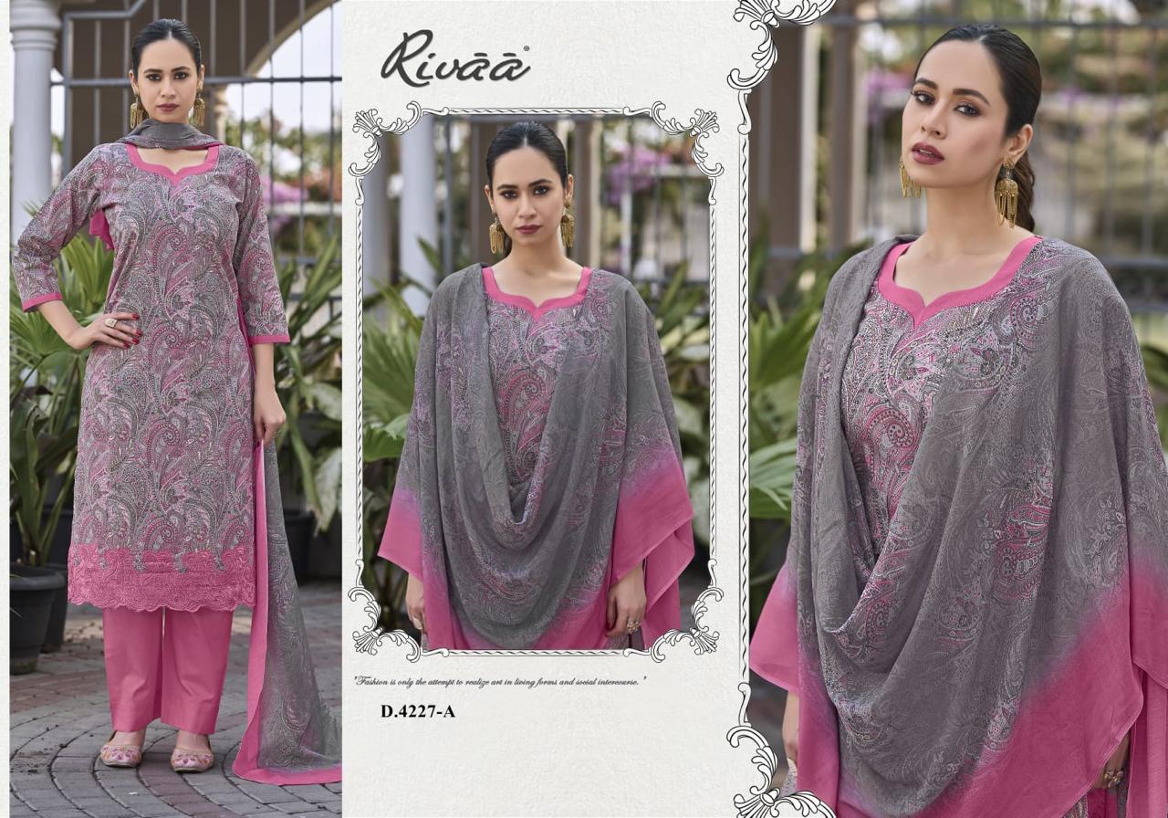Mehar Rivaa Lawn Pakistani Salwar Suits Supplier India