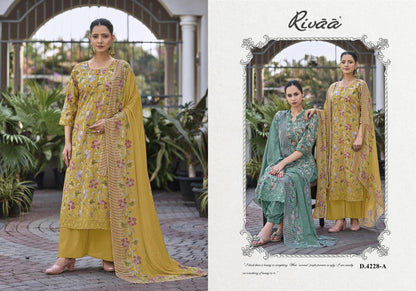 Mehar Rivaa Lawn Pakistani Salwar Suits Supplier India
