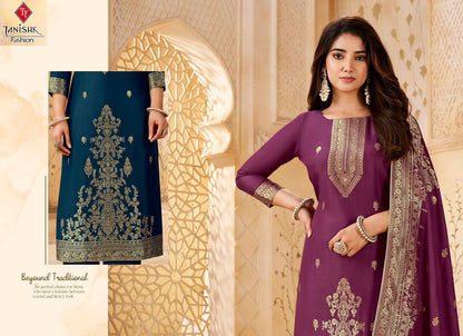 Mehar Vol 11 Tanishk Fashion Pure Muslin Pant Style Suits Wholesaler