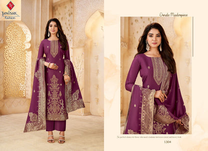 Mehar Vol 11 Tanishk Fashion Pure Muslin Pant Style Suits Wholesaler
