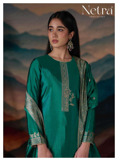 Mehar Vol 2 Netra Woven Silk Pant Style Suits Wholesale Price