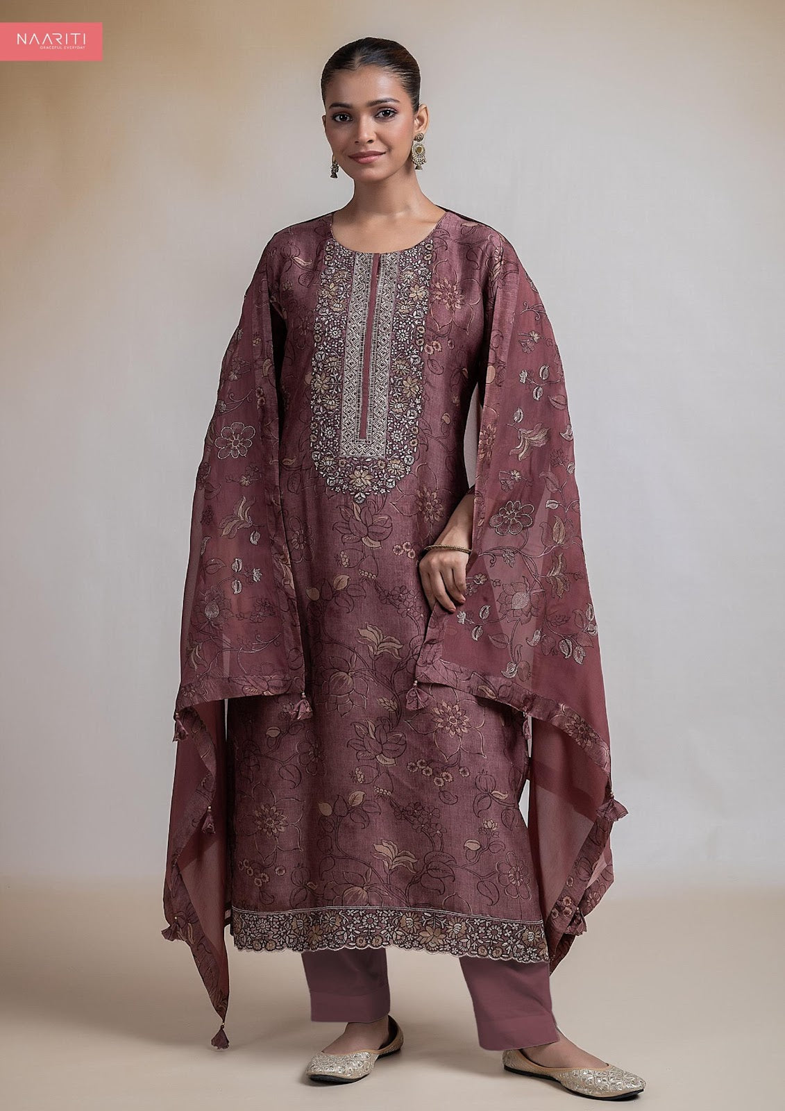 Meher Naariti Silk Pant Style Suits Wholesale Rate