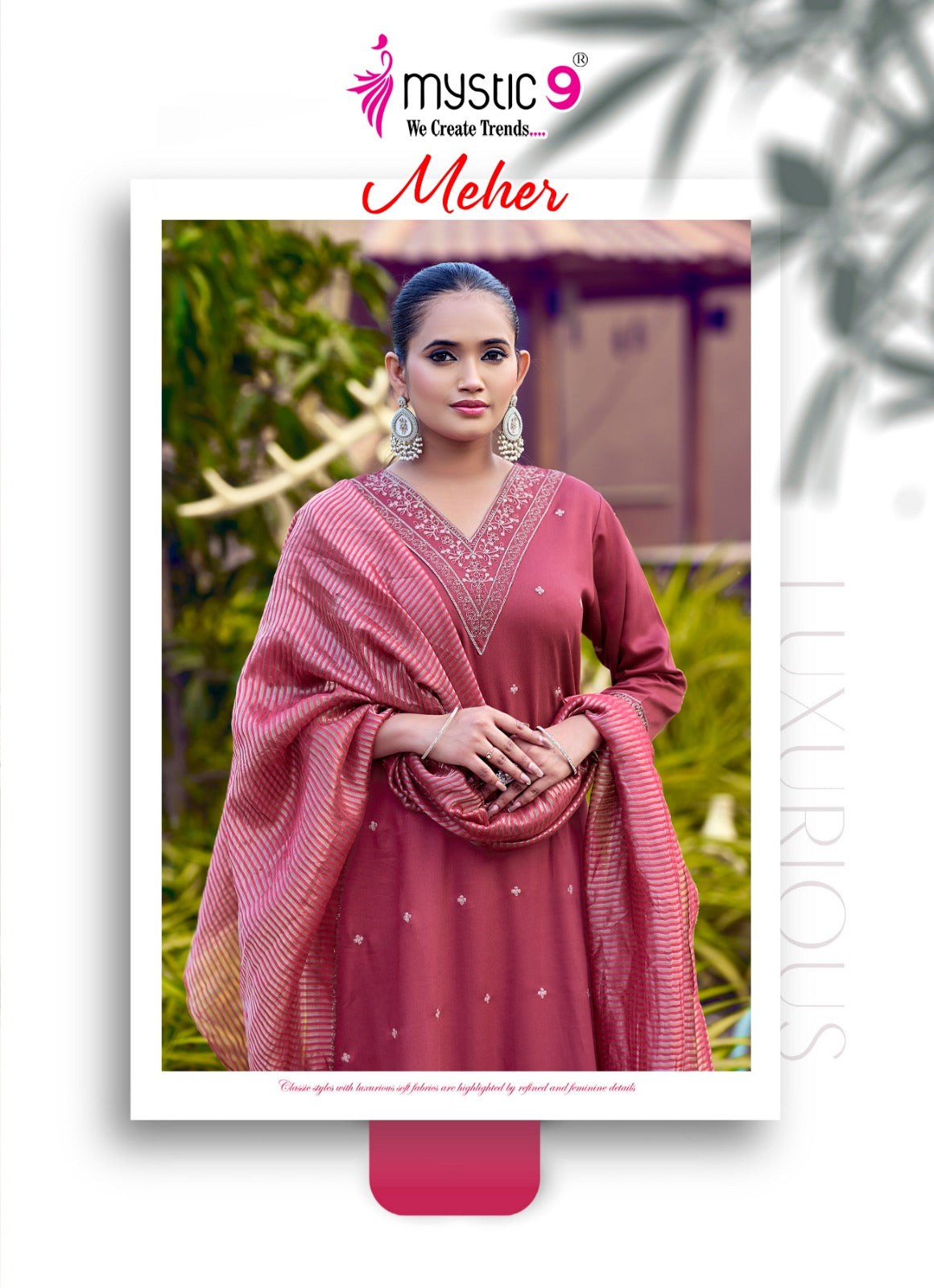 Meher Vol 1 Mystic 9 Gaji Silk Readymade Anarkali Suits Manufacturer