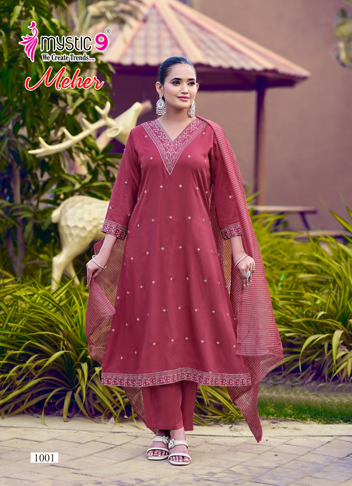 Meher Vol 1 Mystic 9 Gaji Silk Readymade Anarkali Suits Manufacturer