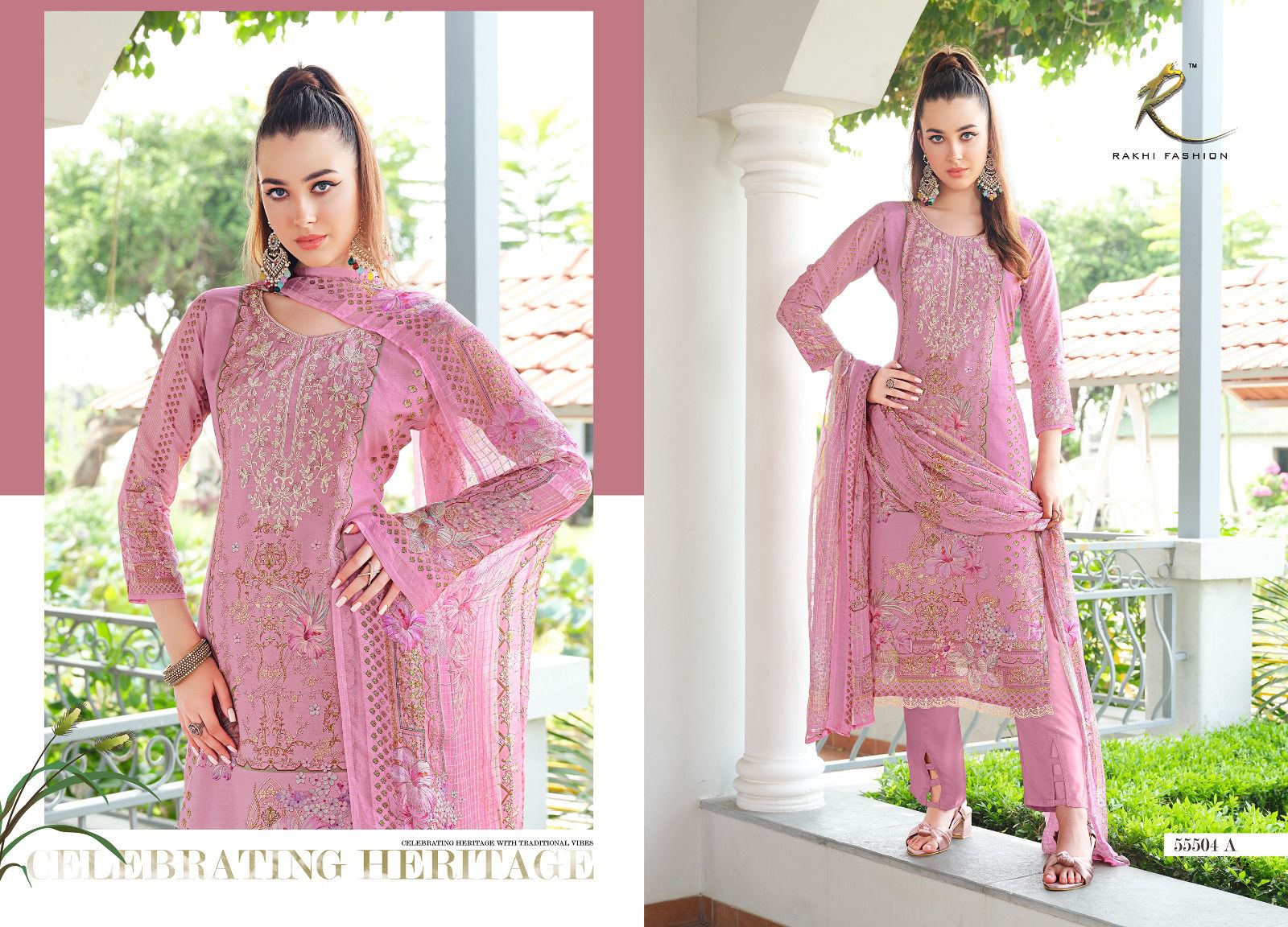 Meherbaan Rakhi Fashion Pure Viscose Pant Style Suits Manufacturer Gujarat