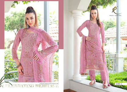 Meherbaan Rakhi Fashion Pure Viscose Pant Style Suits Manufacturer Gujarat