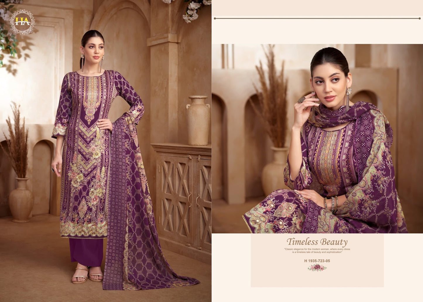 Meheroon Edition 13 Harshit Fashion Viscose Reyon Karachi Salwar Suits Exporter Ahmedabad