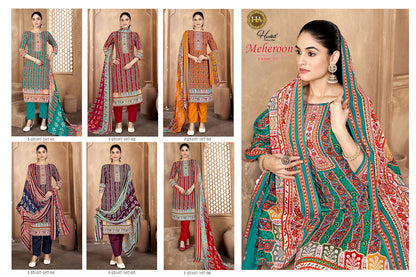 Meheroon Edition 27 Harshit Fashion Viscose Reyon Karachi Salwar Suits Exporter Gujarat