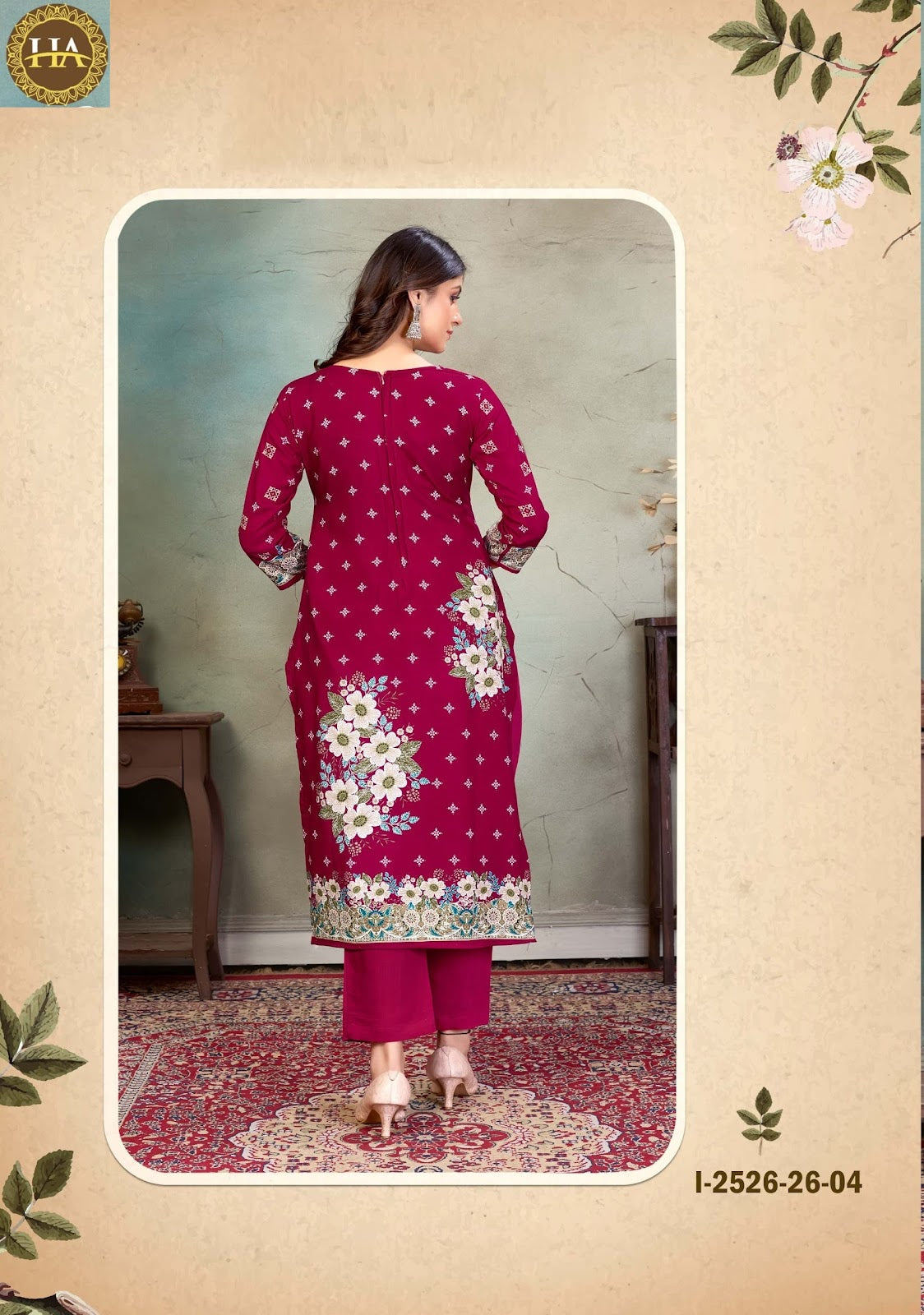 Meheroon Edition 9 Harshit Fashion Pure Viscose Karachi Salwar Suits Exporter