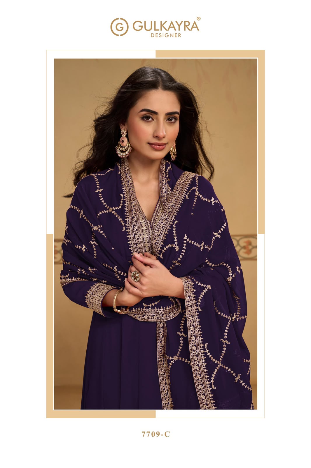 Mehfil Gulkayra Designer Georgette Readymade Anarkali Suits Wholesaler Gujarat