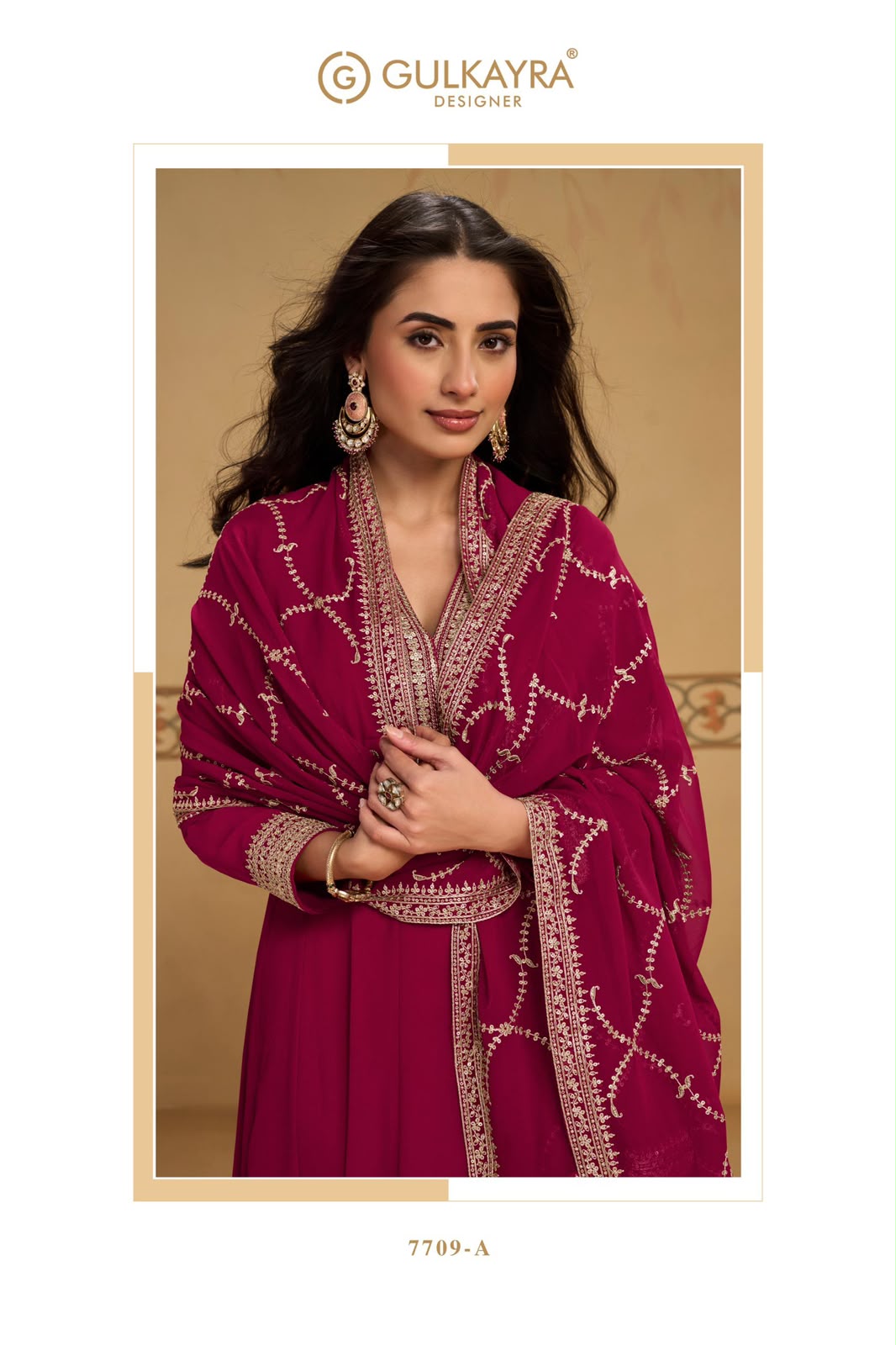 Mehfil Gulkayra Designer Georgette Readymade Anarkali Suits Wholesaler Gujarat